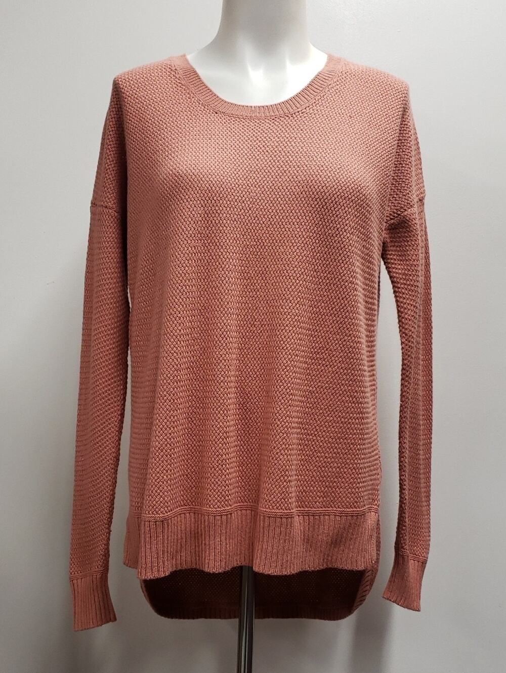 Madewell Chronicle Texture Pullover Sweater XS Waffle Knit NWOT
